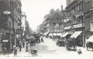 New Bond Street in the West End by English Photographer