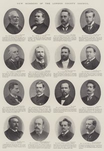 New Members of the London County Council