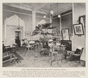 New Smoking-Lounge of the Slieve Donard Hotel
