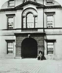 Northumberland House, Westminster: courtyard, 1880 by English Photographer