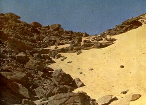 On the Plateau of the Sahara, Egypt by English Photographer
