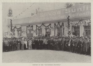 Opening of the Savonnerie Helvetia by English Photographer