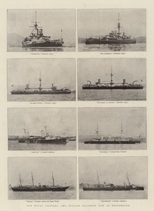 Our Naval Visitors, the Italian Squadron now at Portsmouth by English Photographer