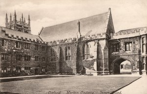 Oxford, Merton College, Inner Quad