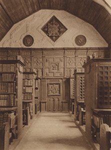 Oxford: Merton College, The Library, north end