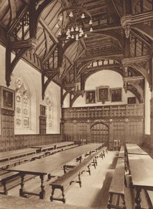 Oxford: Oriel College, The Hall