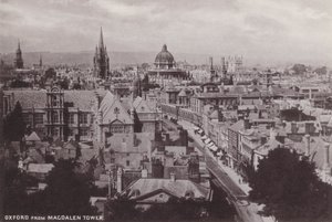 Oxford from Magdalen Tower