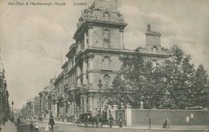 Pall Mall and Marlborough House by English Photographer