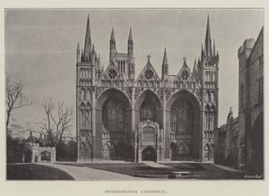 Peterborough Cathedral by English Photographer