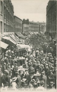 Petticoat Lane on Sunday Morning by English Photographer