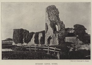 Pevensey Castle, Sussex by English Photographer