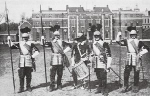 Pikemen of the Honourable Artillery Company, London by English Photographer