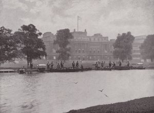 Pleasure Grounds of Buckingham Palace by English Photographer