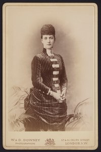 Portrait, Alexandra of Denmark, married Prince Albert Edward, later King Edward VII