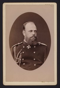 Portrait, Czar Alexander III of Russia
