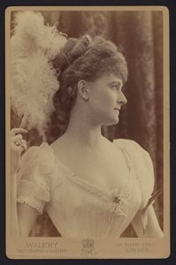 Portrait, The Countess of Warwick by English Photographer