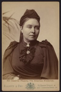 Portrait, Victoria, Princess Royal, who was married to Emperor Frederick III of Germany