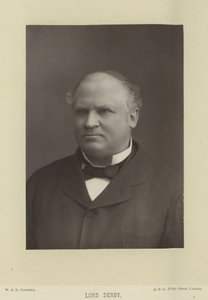 Portrait of Edward Stanley, Earl of Derby by English Photographer