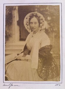 Portrait of Harriet Jane Moore (1801-84) 1854 by English Photographer