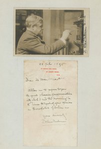 Portrait of Lawrence Alma-Tadema by English Photographer