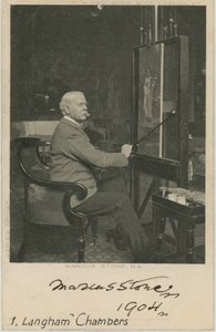 Portrait of Marcus Stone by English Photographer