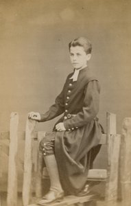 Portrait of a Pupil at Christs Hospital by English Photographer