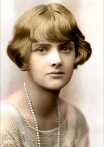Portrait of the Writer Daphne du Maurier in 1930 by English Photographer