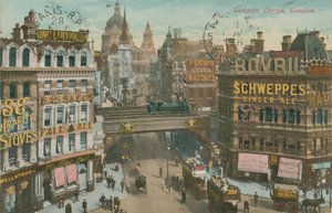 Ludgate Circus, London, 1913
