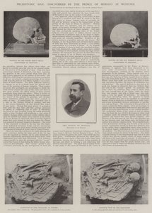 Prehistoric Man, Discoveries by the Prince of Monaco at Mentone