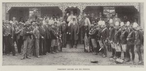 President Kruger and his Friends by English Photographer