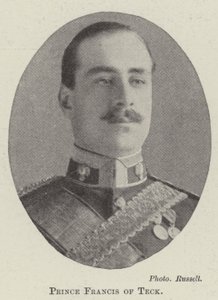 Prince Francis of Teck by English Photographer