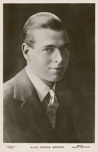 Prince George, Duke of Kent by English Photographer