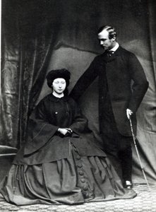 Princess Alice and Prince Ludwig of Hesse, 1860