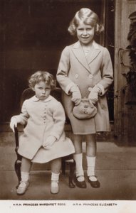 Princess Elizabeth (later Queen Elizabeth II) and Princess Margaret