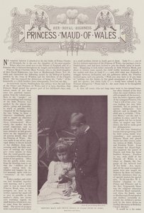 Princess Maud and Prince George of Wales (Duke of York)