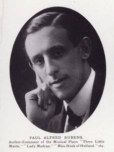 Prominent Men of London: Paul Alfred Rubens by English Photographer