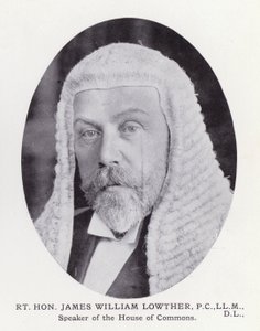 Prominent Men of London: Rt Hon James William Lowther by English Photographer