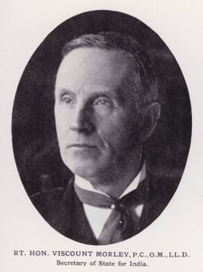 Prominent Men of London: Rt Hon Viscount Morely by English Photographer