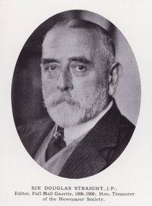 Prominent Men of London: Sir Douglas Straight by English Photographer