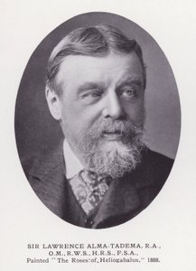 Prominent Men of London: Sir Lawrence Alma-Tadema by English Photographer