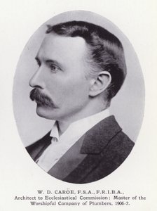 Prominent Men of London: W D Caroe (b/w photo) by English Photographer