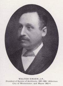Prominent Men of London: Walter Emden by English Photographer