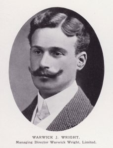 Prominent Men of London: Warwick J Wright by English Photographer