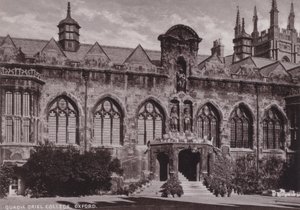 Quadrangle, Oriel College, Oxford