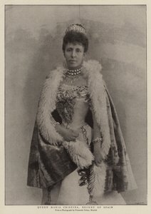 Queen Maria Cristina, Regent of Spain