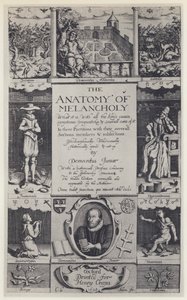 R Burton, The Anatomy of Melancholy, Third edition, J Lichfield for H Cripps, Oxford 1628 by English Photographer