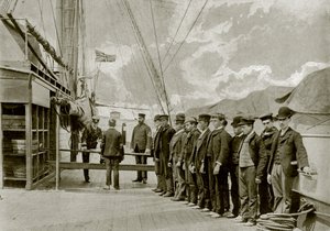 Raw Material for the Royal Navy by English Photographer