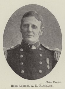 Rear-Admiral A D Fanshawe by English Photographer