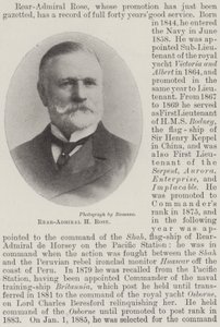 Rear-Admiral H Rose