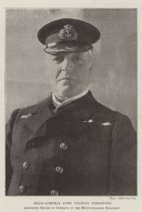 Rear-Admiral Lord Charles Beresford, appointed Second in Command of the Mediterranean Squadron